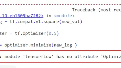 Attributeerror module tensorflow has no attribute Optimizers