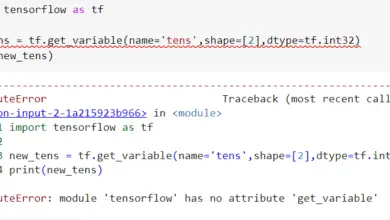 Attributeerror module tensorflow has no attribute-get_variable