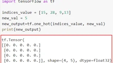 Convert to one hot tensorflow