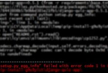 Django Python setup.py egg_info failed error