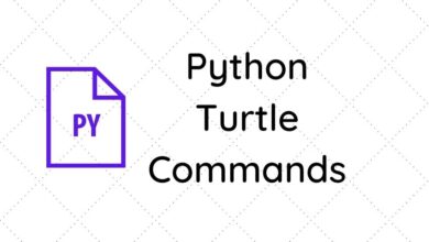 Python Turtle Commands